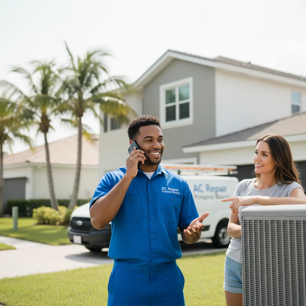 AC Repair Pompano Beach customer support in North Apollo